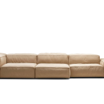 Removable Upholstery Sofa Feather Topper Adjustable Feet Solid Wood Frame