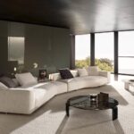 Luxury Modular Sofa with Goose-Down Cushions & Couture Detailing