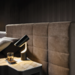 Modular Tufted Upholstered Bed Modern Panel Headboard Design