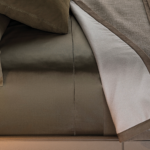 Minimalist Channeled Fabric Daybed Modern Upholstered Bed