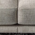 Floating Modular Sofa with Certified Goose Down Cushions and Couture Stitching