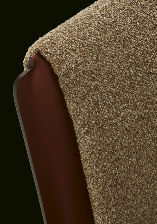 Modern Fabric Bed Queen King Size with upholstered headboard