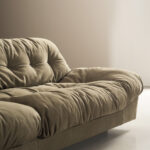 Oversized Cloud Quilted Leather Sofa Italian Craftsmanship Comfort Seating