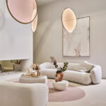 Modular Organic Sofa Fluid Lines Custom Configuration Luxury Craftsmanship