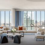 Armchair Upholstered in Brown Leather with Steel Frame in Gunmetal Grey Finish