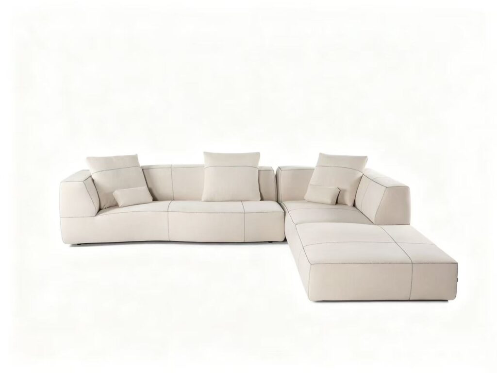 Sculptural Modular Sofa Customizable For Comfort With Premium Materials