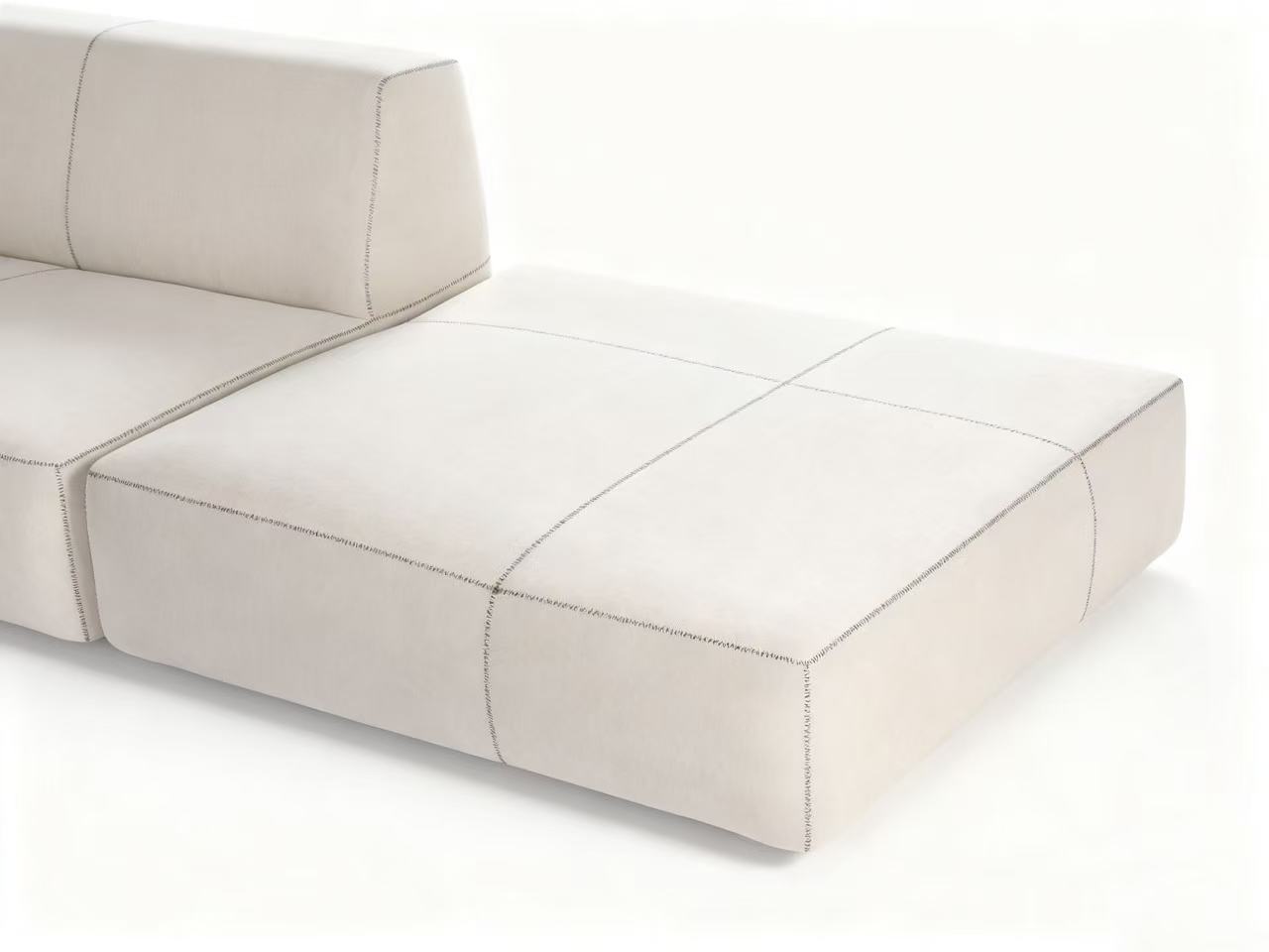 Sculptural Modular Sofa Customizable For Comfort With Premium Materials