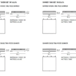 Modular Tufted Upholstered Bed Modern Panel Headboard Design