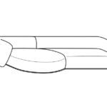 Modular Organic Sofa Fluid Lines Custom Configuration Luxury Craftsmanship