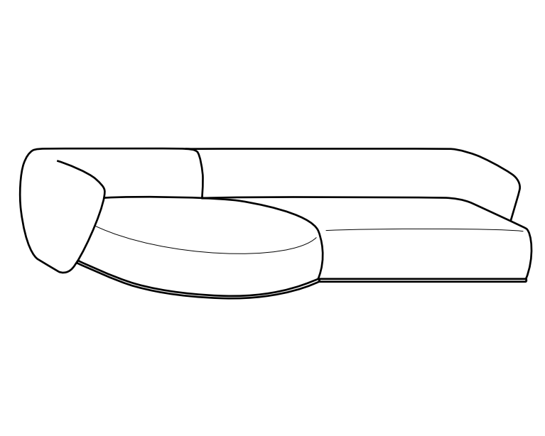 Modular Organic Sofa Fluid Lines Custom Configuration Luxury Craftsmanship