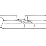 Modular Organic Sofa Fluid Lines Custom Configuration Luxury Craftsmanship