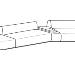 Modular Organic Sofa Fluid Lines Custom Configuration Luxury Craftsmanship