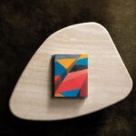 Organic Shape Marble Coffee Table White Travertine Nesting