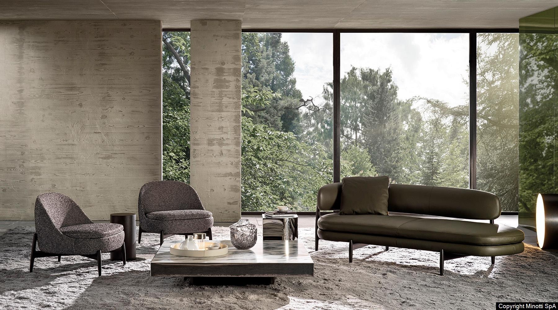 Solid Wood Frame Sofa with Removable Upholstery and Plush Comfort Seating