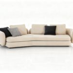 Sofa System with Customizable Upholstery and Coordinated Coffee Tables