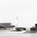 Solid Wood Frame Sofa with Removable Upholstery and Plush Comfort Seating