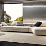 Luxury Modular Sofa with Goose-Down Cushions & Couture Detailing
