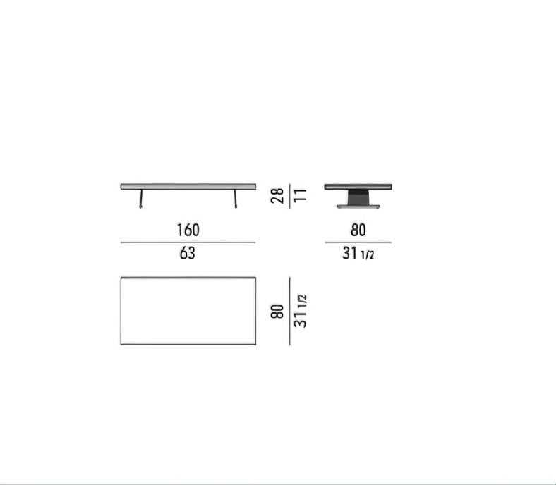 Beige Travertine Coffee Table Minimalist Metal Legs