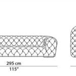 Hand Tufted Chesterfield Sofa Soft Leather Rounded Modern Design