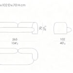 Modern Curved Sofa with Dynamic Silhouette for Contemporary Living Room Spaces