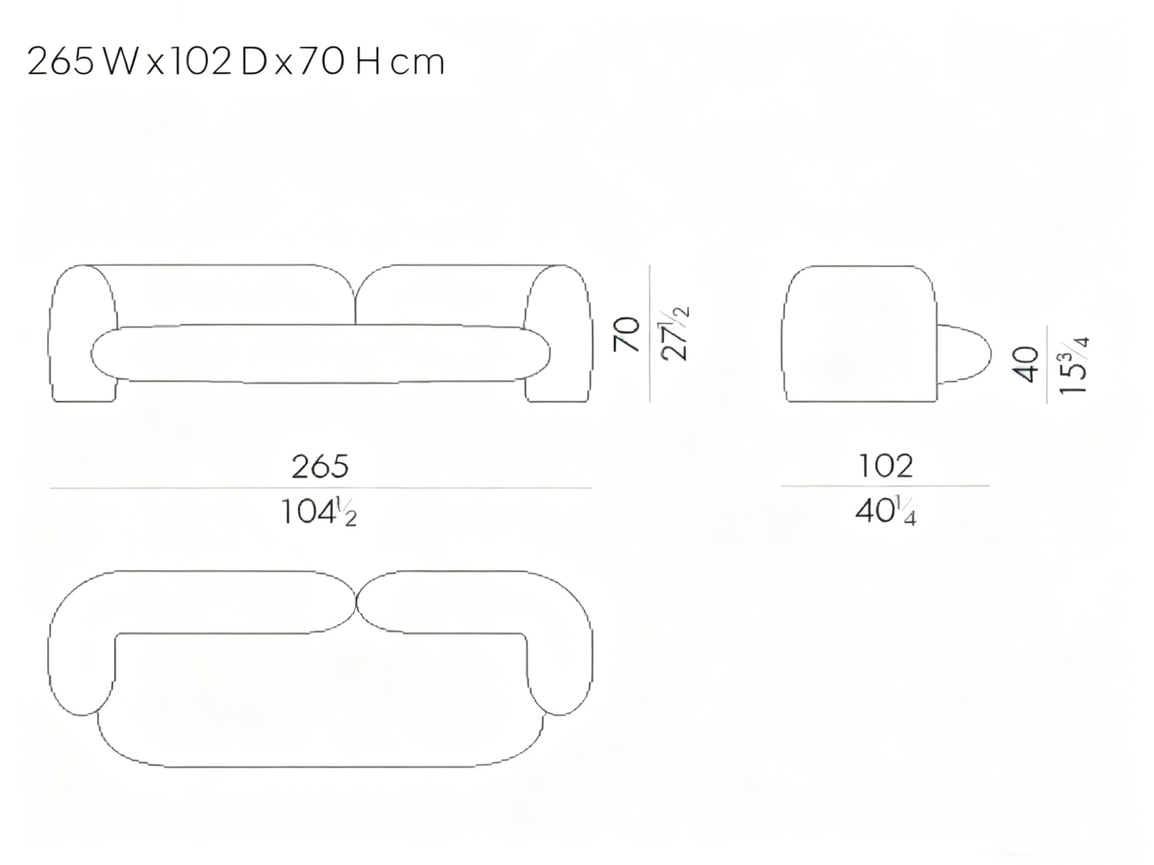 Modern Curved Sofa with Dynamic Silhouette for Contemporary Living Room Spaces