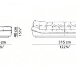 Oversized Cloud Quilted Leather Sofa Italian Craftsmanship Comfort Seating