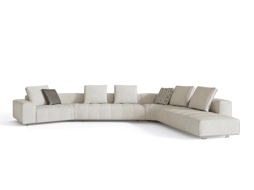 Luxury Modular Sofa with Pocket Spring Comfort & Removable Covers