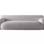Circular Design Sofa Soft Continuous Lines Premium Upholstery Versatile Living