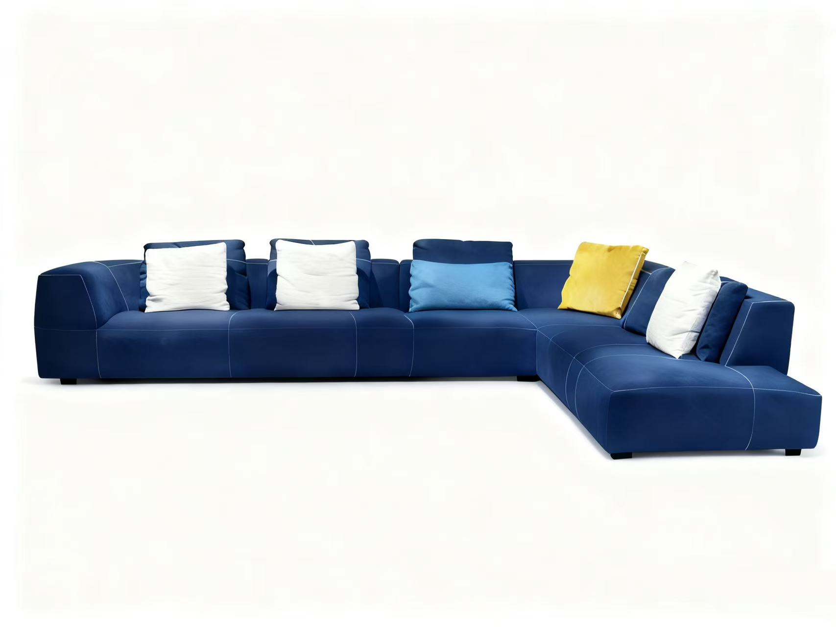 Sculptural Modular Sofa Customizable For Comfort With Premium Materials