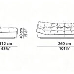 Oversized Cloud Quilted Leather Sofa Italian Craftsmanship Comfort Seating