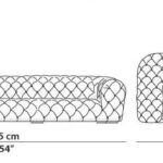 Hand Tufted Chesterfield Sofa Soft Leather Rounded Modern Design