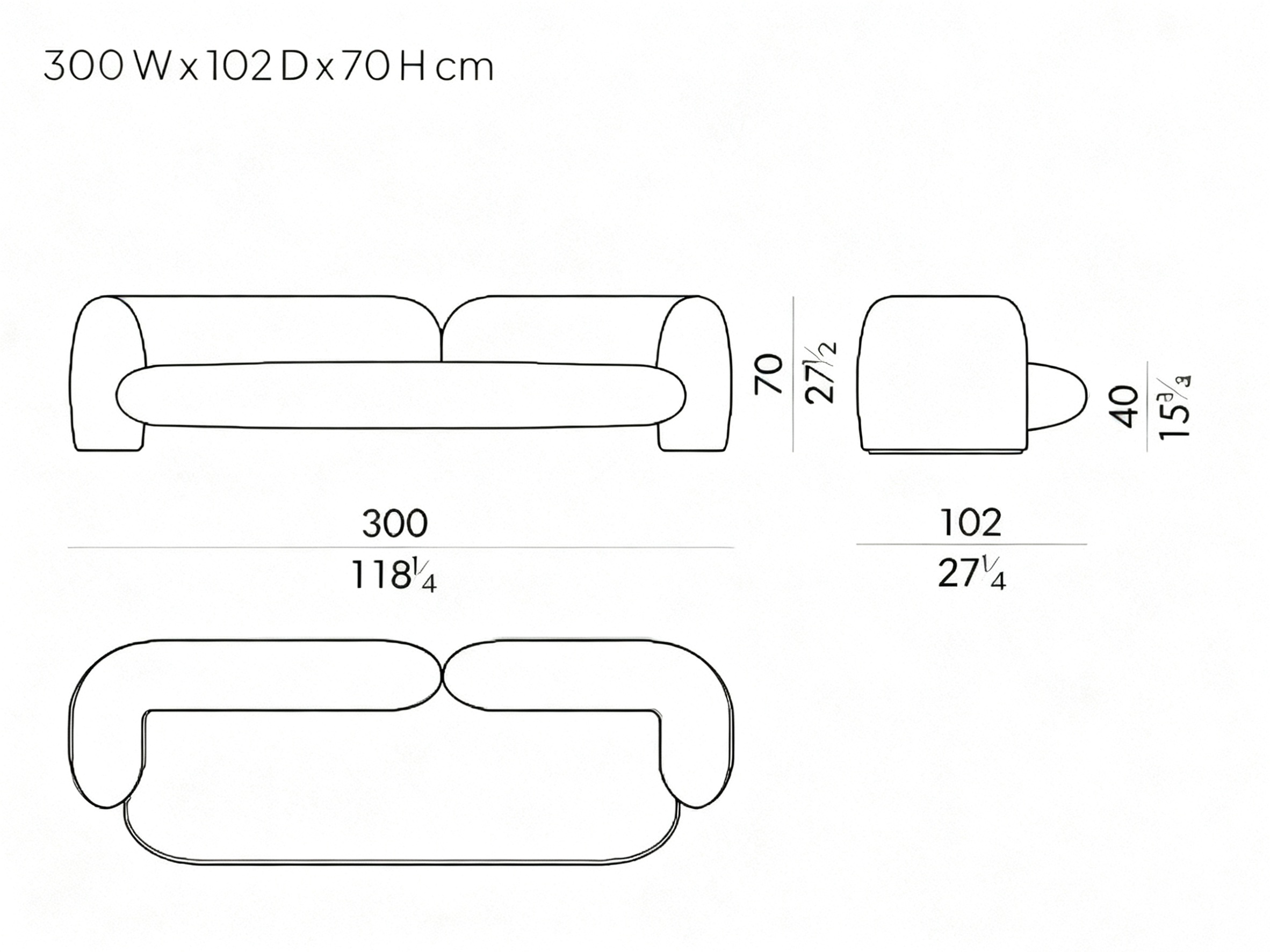 Modern Curved Sofa with Dynamic Silhouette for Contemporary Living Room Spaces