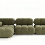 4 Seater Sustainable Iconic Design Modular Sofa with Biodegradable S-Wave Fabric