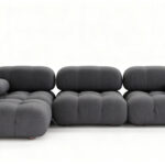 4 Seater Sustainable Iconic Design Modular Sofa with Biodegradable S-Wave Fabric