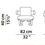 Warm Tan Suede Accent Chair with Rounded Arms and Bold Black Frame Modern Comfy Seat