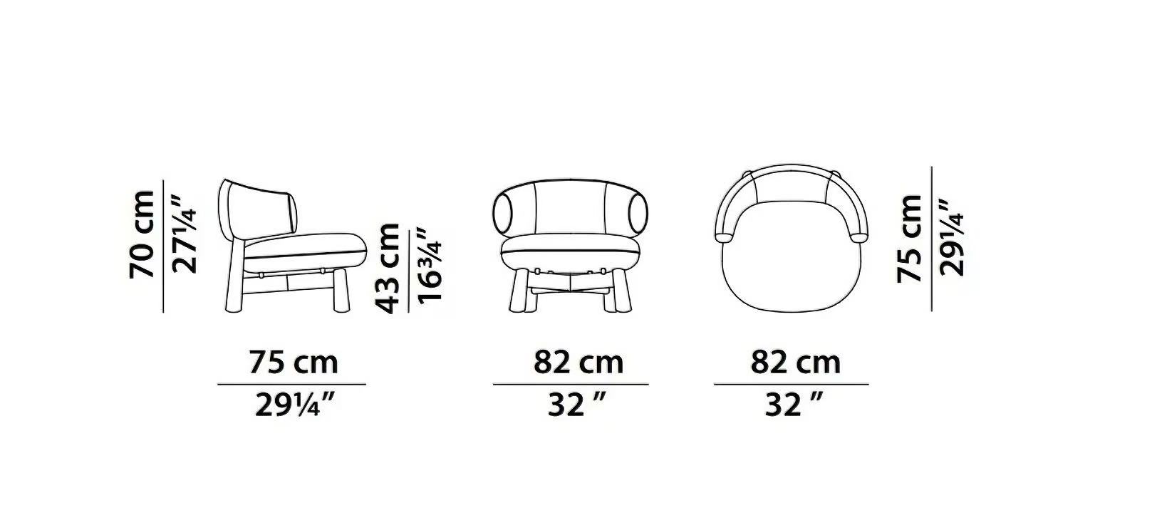 Olive Green Curved Back Suede Accent Chair with Black Wooden Legs