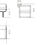 Elegant Lounge Armchair Curved Ash Wood Structure and Polished Brass