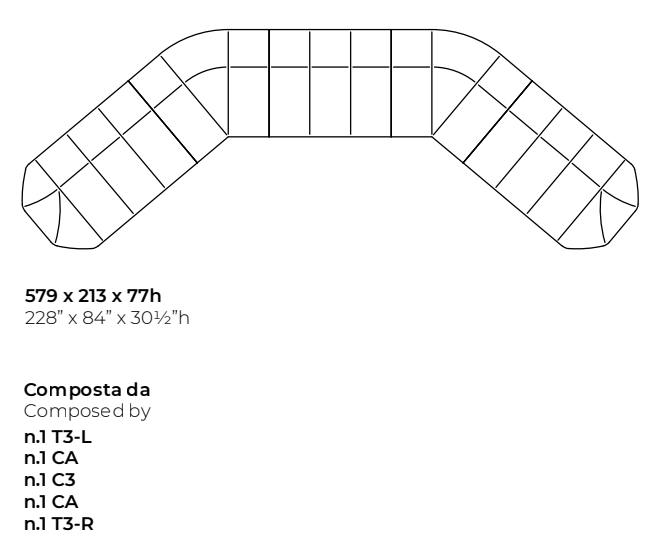 Premium Modular Sofa Durable Construction Custom Upholstery Side Tables