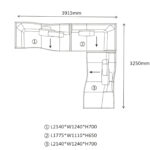 Sculptural Modular Sofa Customizable For Comfort With Premium Materials