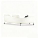 Premium Comfort Sofa with Removable Covers and Elegant Metallic Legs