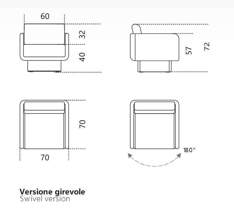 Plush Upholstered Swivel Armchair Beige Fabric Modern Compact Accent Chair