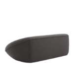 Modular Monolithic Sofa Eco Recycled Fabric Plush Pinched Stitch Design