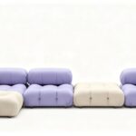 5 Seater Sustainable Iconic Design Modular Sofa with Biodegradable S-Wave Fabric