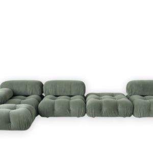 5 Seater Sustainable Iconic Design Modular Sofa with Biodegradable S-Wave Fabric