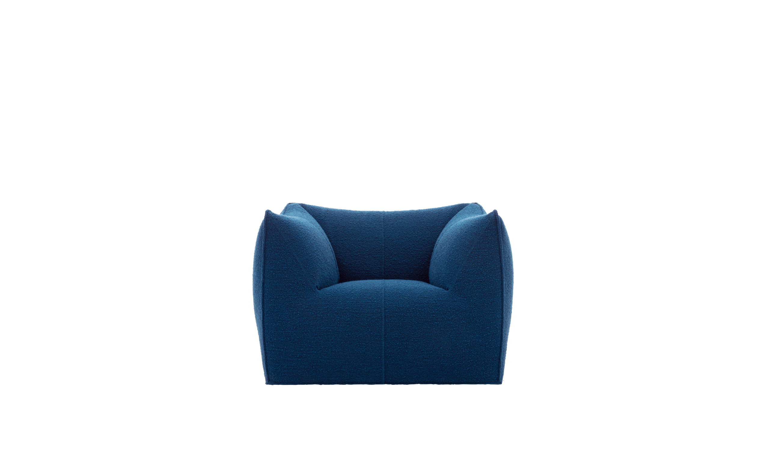 Italian Modern Boucle Upholstered Iconic Comfort Chair
