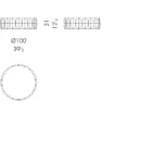 Sculptural Wooden Round Coffee Table & Side Table Set