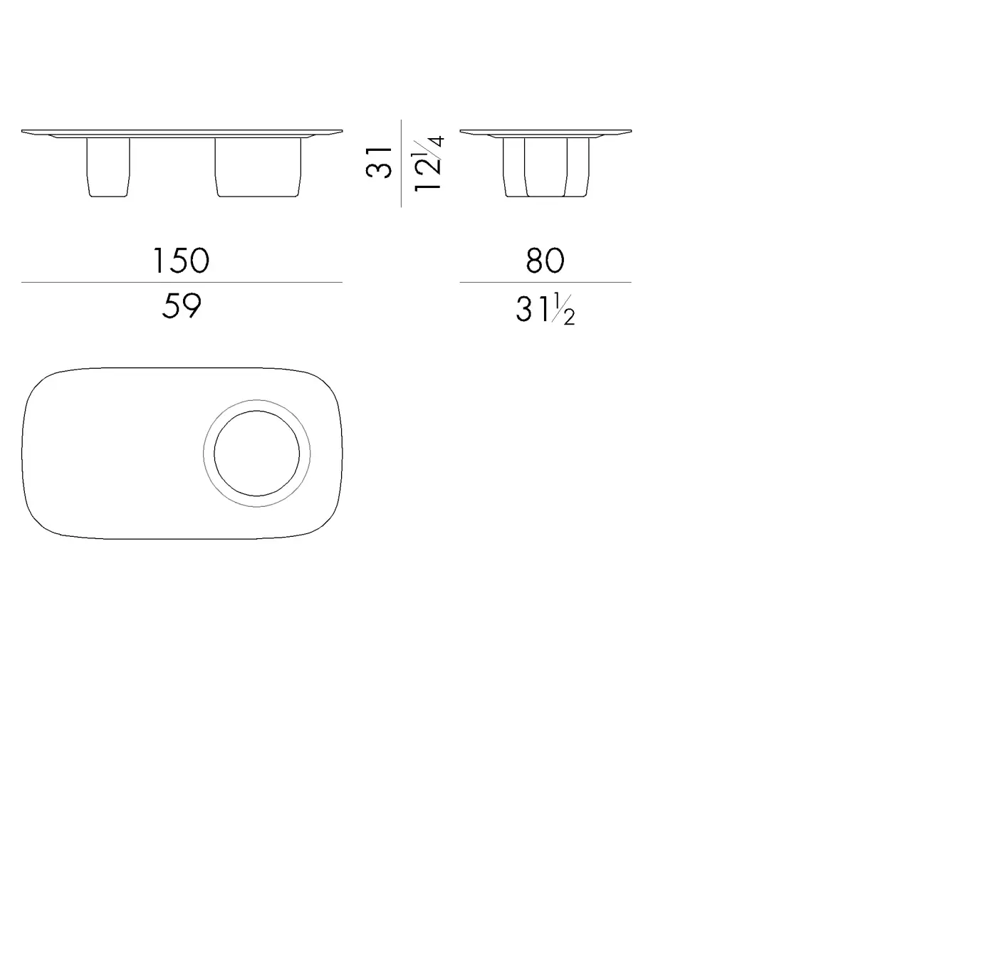 Modern Luxury Marble Coffee Table Solid Wood Accent Irregular