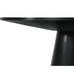 59″ Modern Solid Wood Pedestal Round Dining Table