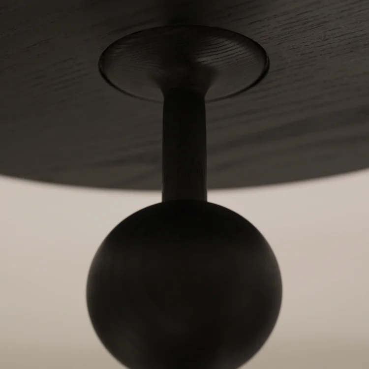 Metal Matte Modern Accent End Round Side Table