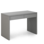 Modern Minimalist Grey Office Desk Compact Writing Table